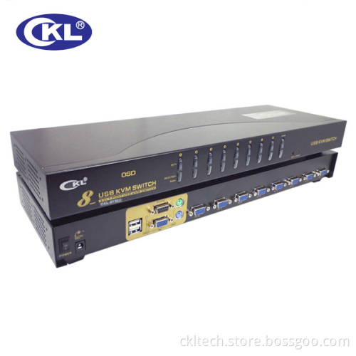 Hight Quality 8 Port USB Kvm Switch
